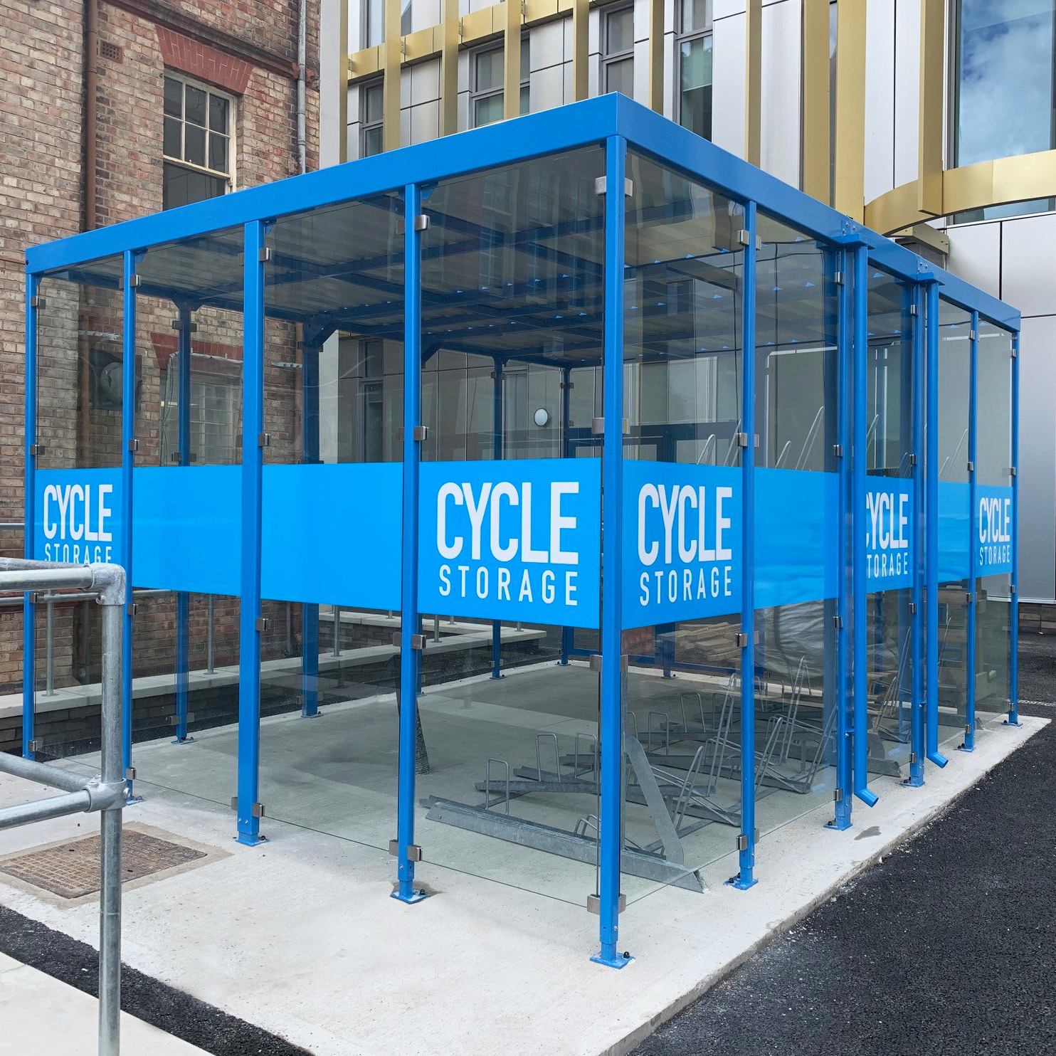 Salford Royal Major Trauma Hospital Cycle Hub